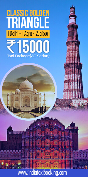 Golden triangle taxi package